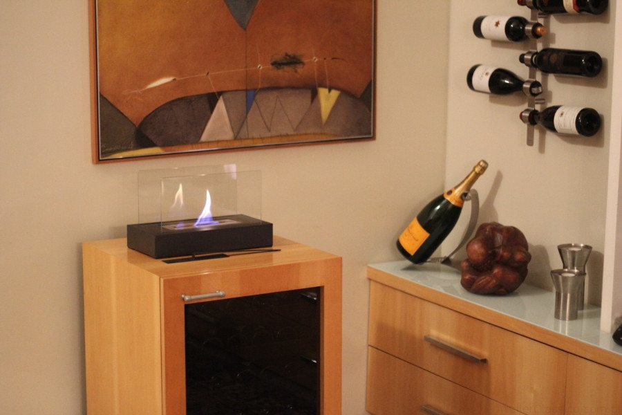 Lareira de álcool como fazer  dicas de decoração como decorar aprenda decorar